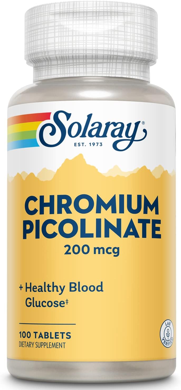Solaray Chromium Picolinate 200 mcg | FamiliaBoost