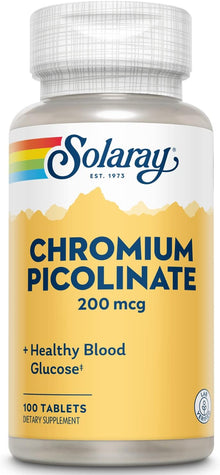 Solaray Chromium Picolinate 200 mcg | FamiliaBoost