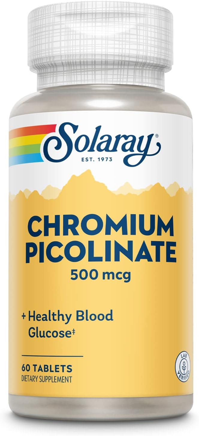 Solaray Chromium Picolinate 500 mcg | FamiliaBoost