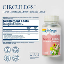 Solaray Circulegs Horse Chestnut - Special Formula | FamiliaBoost