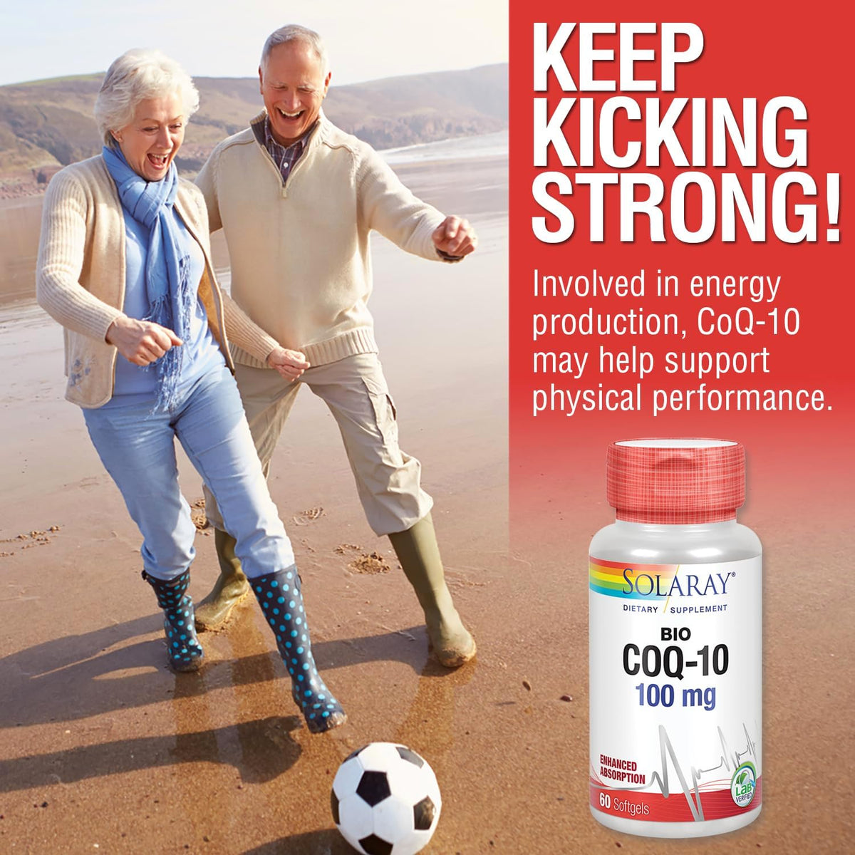 Solaray CoQ 10 - Bio - 100 mg | FamiliaBoost
