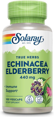 Solaray Echinacea & Elderberry 440 mg | FamiliaBoost