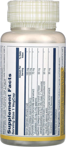 Solaray EuroCalm Valerian Root 200 mg | FamiliaBoost