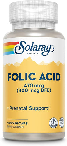Solaray Folic Acid | FamiliaBoost
