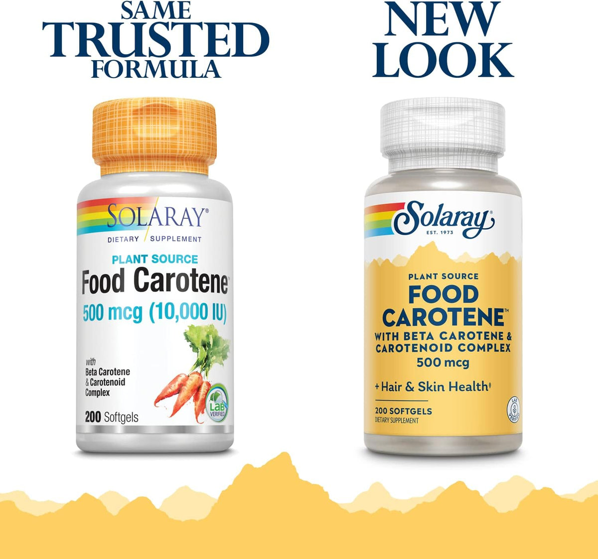 Solaray Food Carotene 500mcg | FamiliaBoost