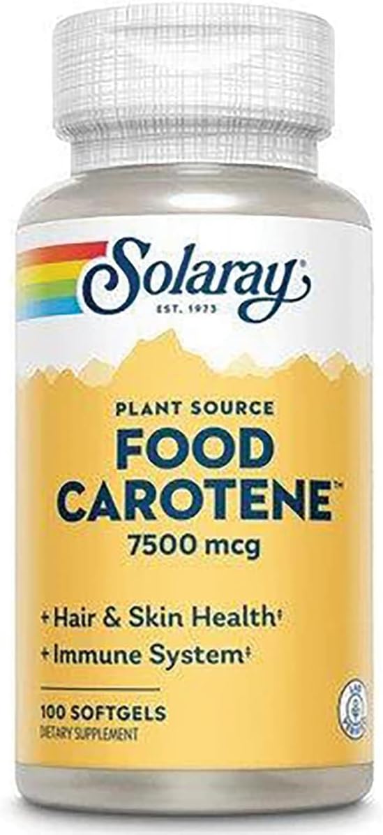 Solaray Food Carotene 7500mcg | FamiliaBoost