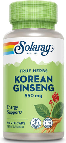Solaray Ginseng Korean 550 mg | FamiliaBoost