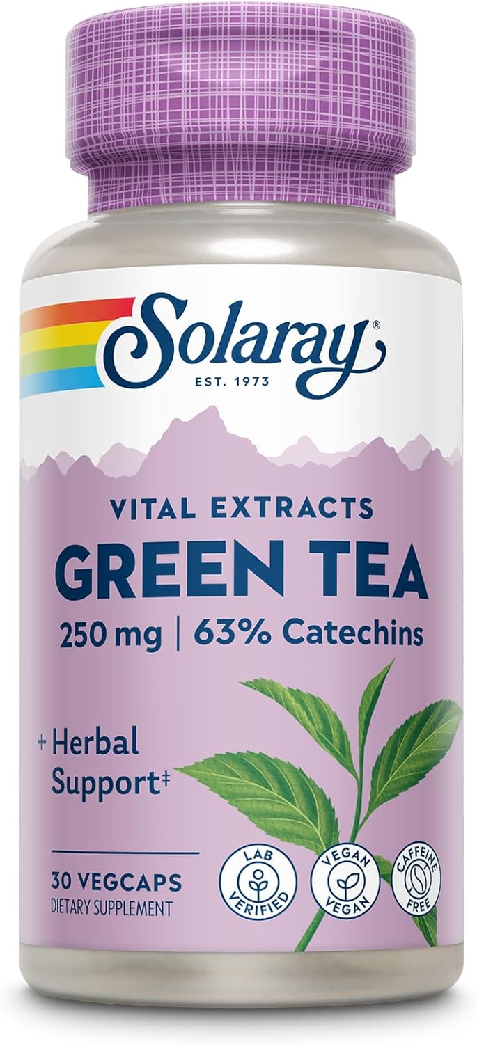 Solaray Green Tea Extract 250 mg | FamiliaBoost
