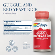 Solaray Guggul Gum Extract & Red Yeast Rice | FamiliaBoost