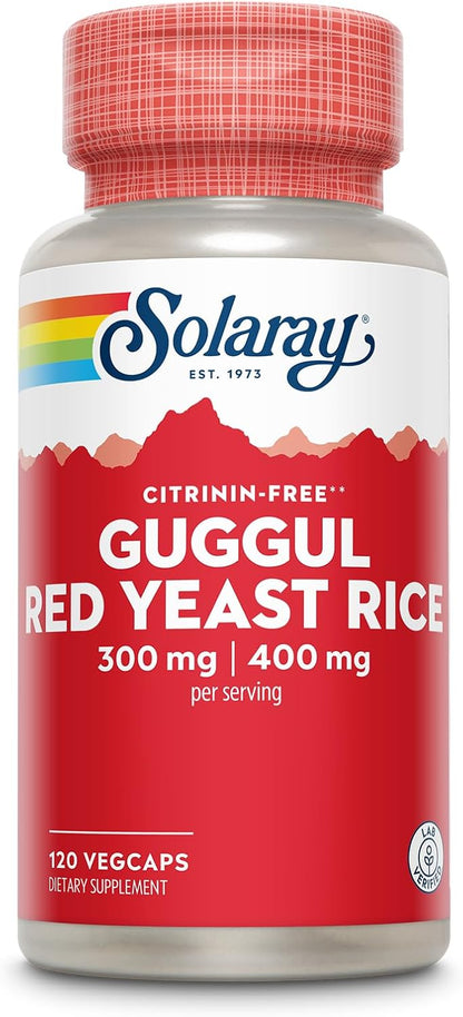 Solaray Guggul Gum Extract & Red Yeast Rice | FamiliaBoost