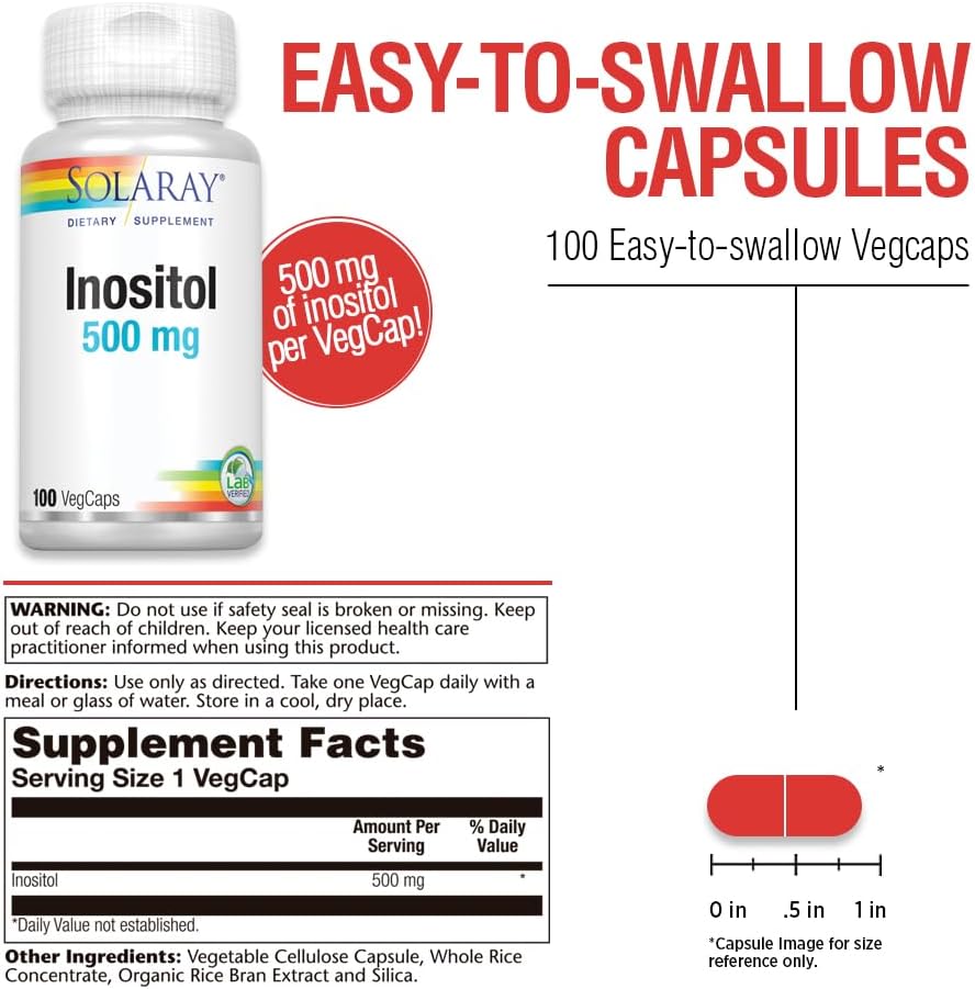 Solaray Inositol 500 mg | FamiliaBoost