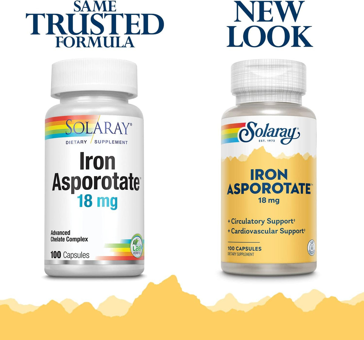 Solaray Iron Asporotate 18 mg | FamiliaBoost