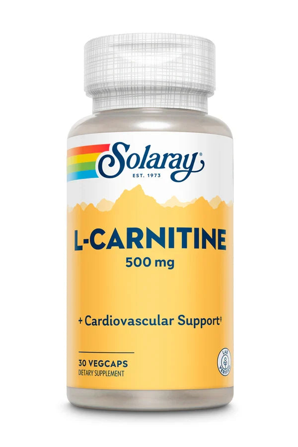 Solaray L-Carnitine - Free Form 500 mg | FamiliaBoost
