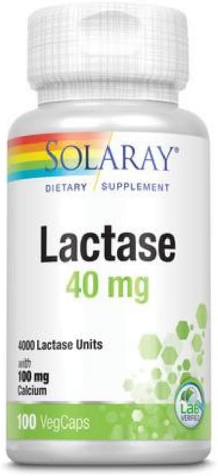 Solaray Lactase & Calcium 40 mg | FamiliaBoost
