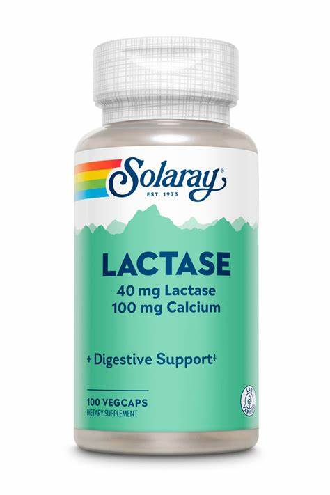Solaray Lactase & Calcium 40mg | FamiliaBoost