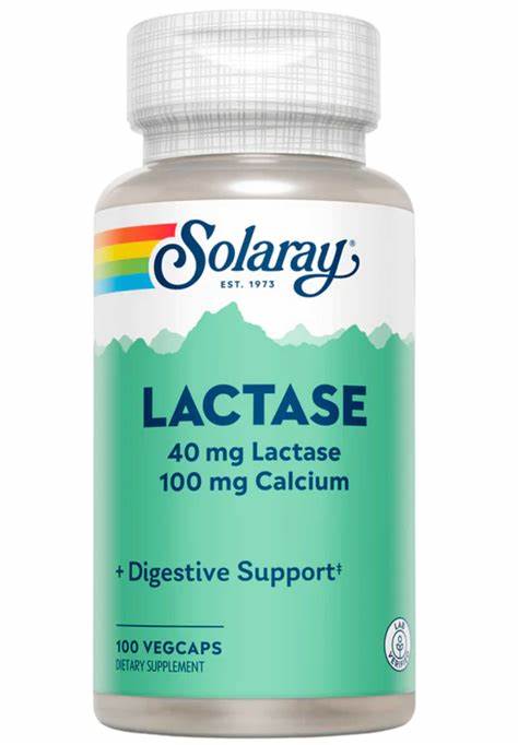 Solaray Lactase & Calcium 40mg | FamiliaBoost