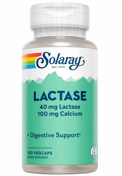 Solaray Lactase & Calcium 40mg | FamiliaBoost