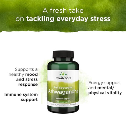 Swanson Ashwagandha Root Extract | FamiliaBoost