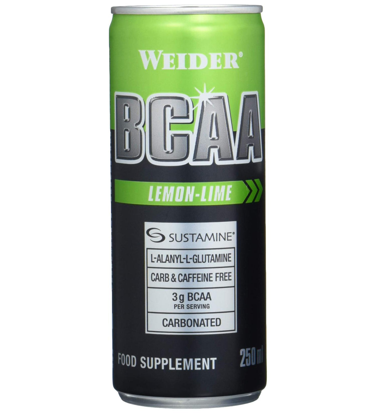 Weider BCAA RTD Lemon-Lime 250 ml | FamiliaBoost