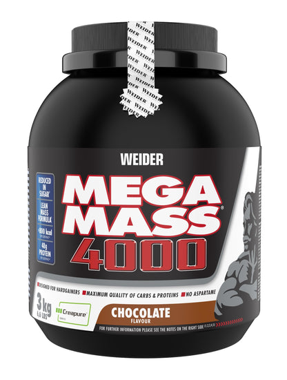 Weider Mega Mass 4000 3 Kg | FamiliaBoost