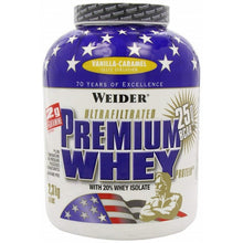 Weider Premium Whey 2.3kg Vanilla-Caramel | FamiliaBoost