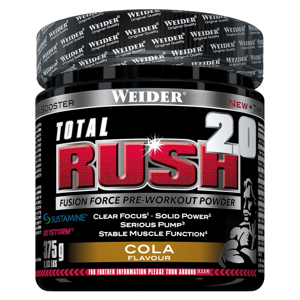 Weider Total Rush 2.0 - 375g | FamiliaBoost