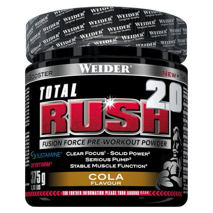 Weider Total Rush 2.0 - 375g | FamiliaBoost