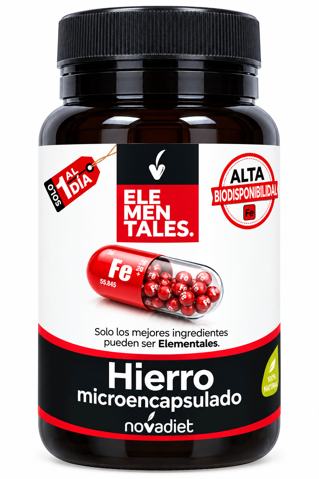 Novadiet Microencapsulated Iron 14 mg 60 Capsules | FamiliaBoost