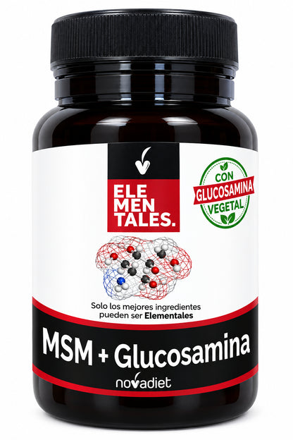 Novadiet MSM and Glucosamine 40 Capsules | FamiliaBoost