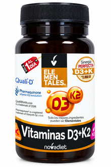 Novadiet Vitamin D3 and K2 60 Softgels | FamiliaBoost