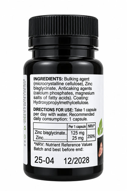 Novadiet Zinc 25mg Capsules — product image 2 | FamiliaBoost