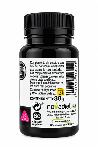 Novadiet Zinc 25mg Capsules — product image 3 | FamiliaBoost