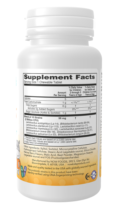 NOW BerryDophilus Kids Chewables — product image 2 | FamiliaBoost