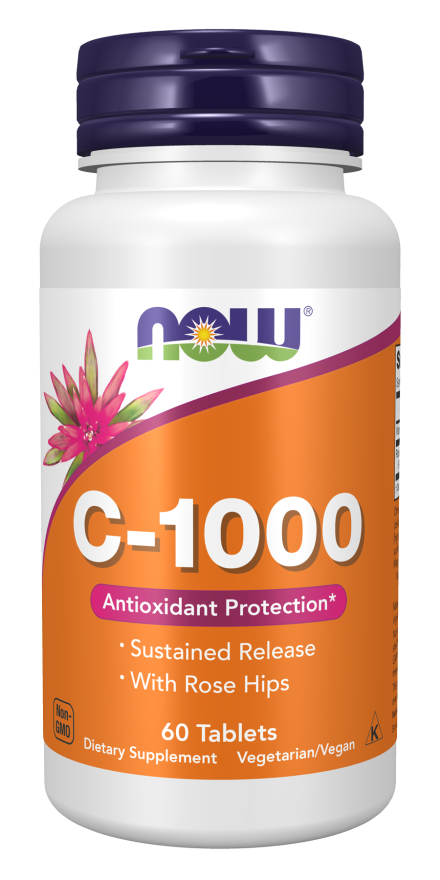 NOW C-1000 With Rose Hips Tablets — product image 4 | FamiliaBoost