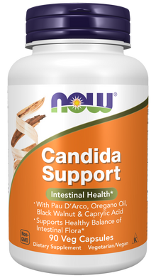 NOW Candida Support Veg Capsules | FamiliaBoost