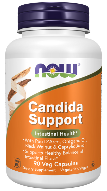NOW Candida Support Veg Capsules | FamiliaBoost