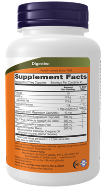 NOW Candida Support Veg Capsules — product image 2 | FamiliaBoost
