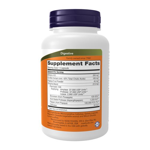 NOW Super Enzyme 90 Capsules | FamiliaBoost