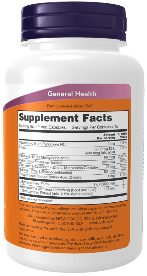 NOW Thyroid Energy — product image 2 | FamiliaBoost