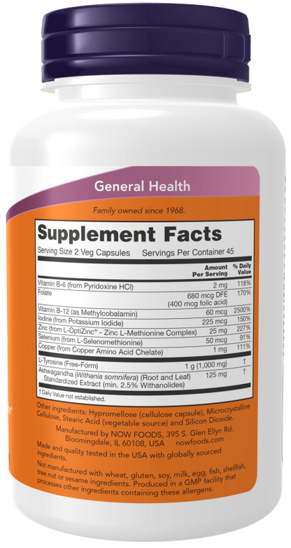 NOW Thyroid Energy — product image 2 | FamiliaBoost