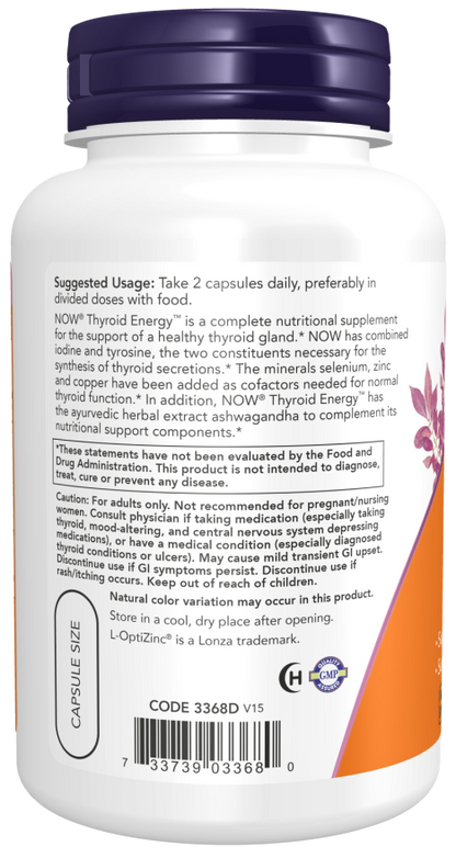 NOW Thyroid Energy — product image 3 | FamiliaBoost