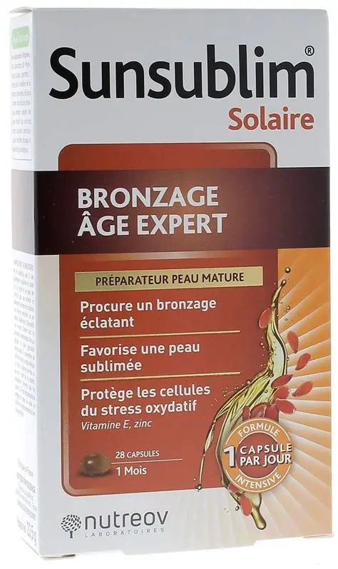 Nutreov Sunsublim Bronzage Age Expert | FamiliaBoost