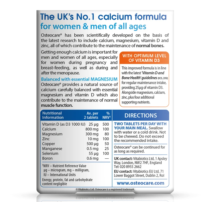 VITABIOTICS Osteocare Original — product image 2 | FamiliaBoost