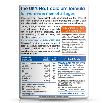 VITABIOTICS Osteocare Original — product image 2 | FamiliaBoost
