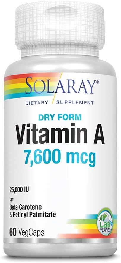 Solaray Dry Form Vitamin A | FamiliaBoost