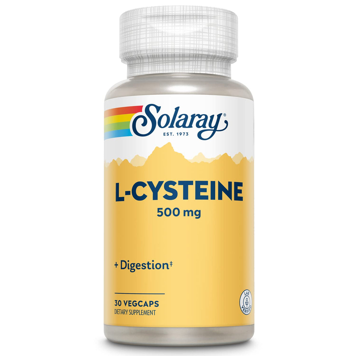 Solaray L-Cysteine - Free Form 500 mg | FamiliaBoost