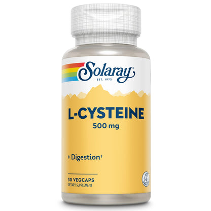 Solaray L-Cysteine - Free Form 500 mg | FamiliaBoost