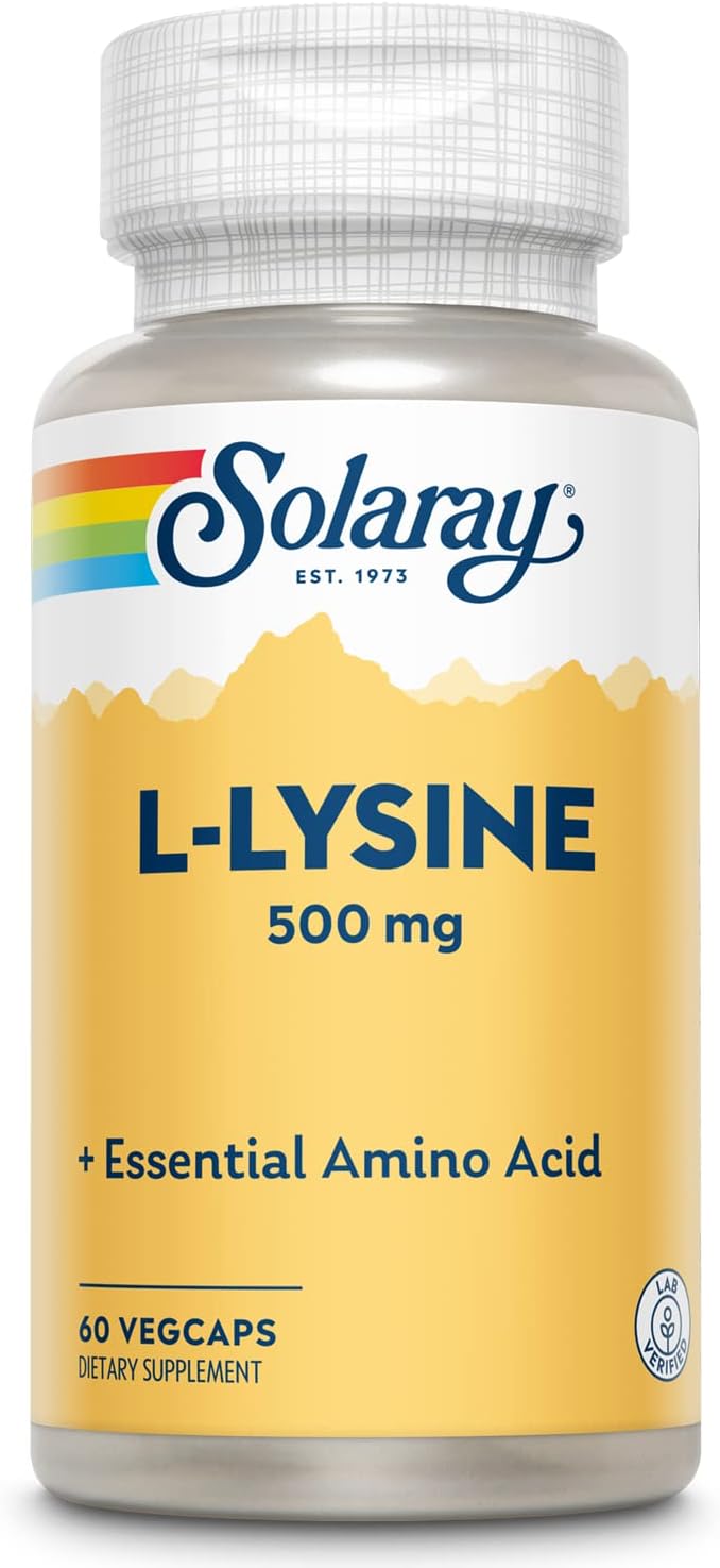 Solaray L-Lysine - Free Form 500 mg | FamiliaBoost