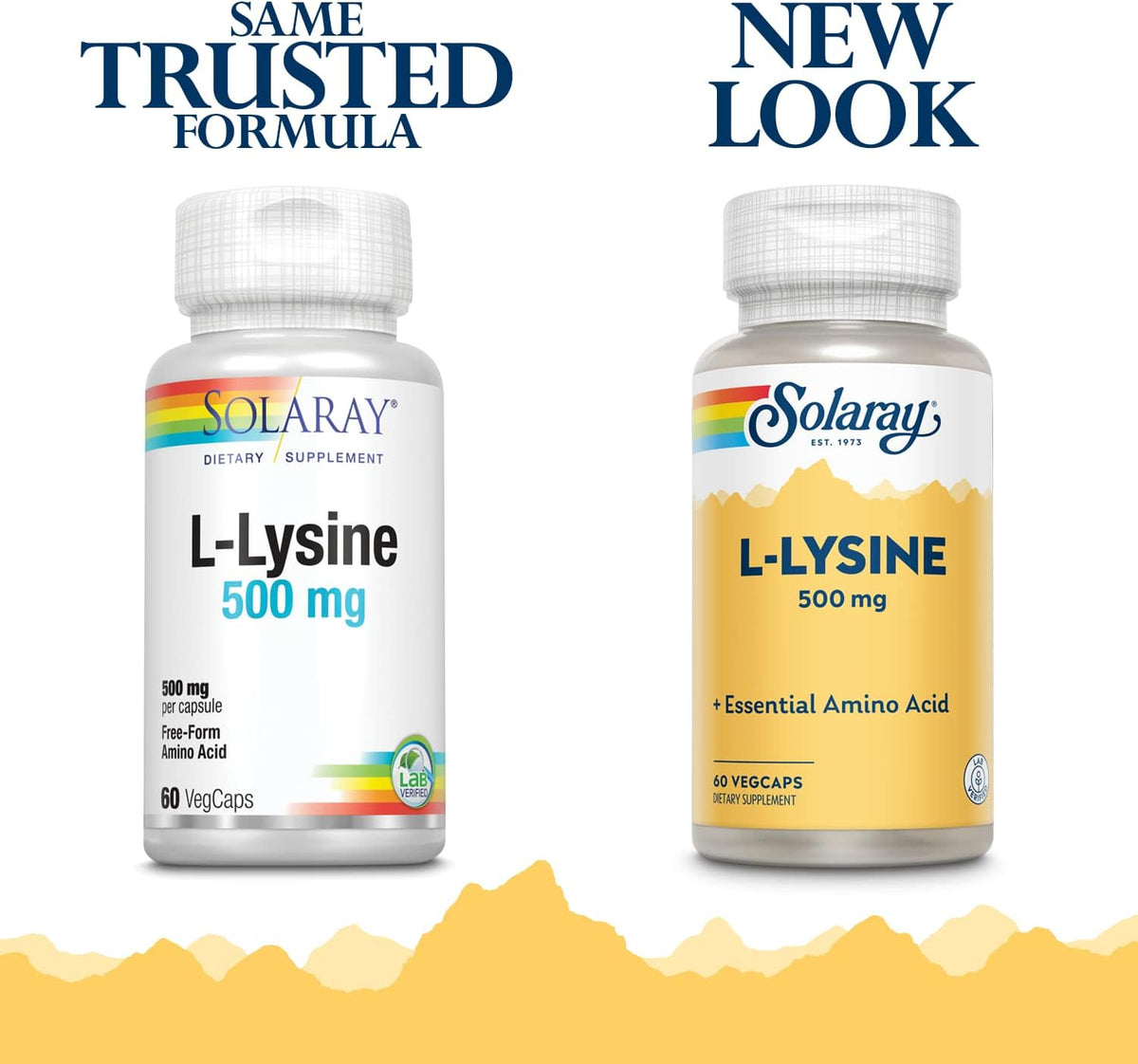 Solaray L-Lysine - Free Form 500 mg | FamiliaBoost
