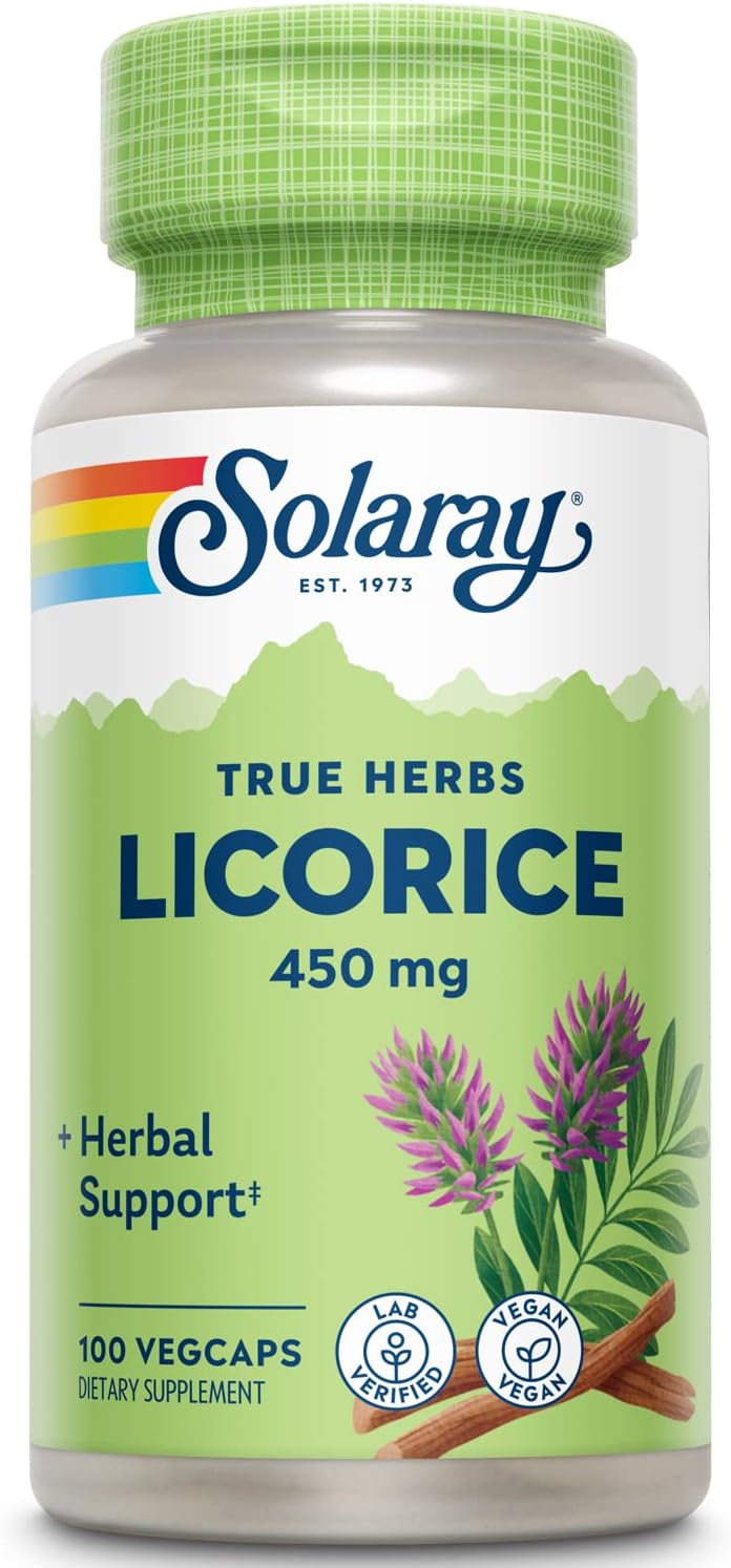 Solaray Licorice Root 450 mg | FamiliaBoost